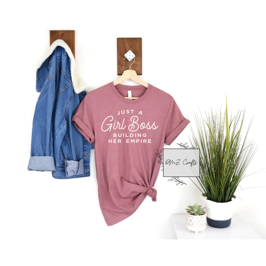 Light Just A Girl Boss T-Shirt