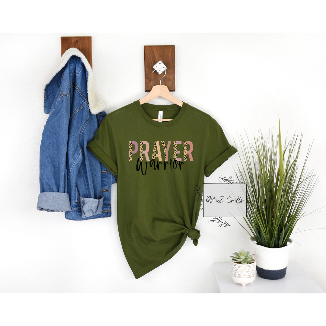 Cheetah Prayer Warrior T-Shirt