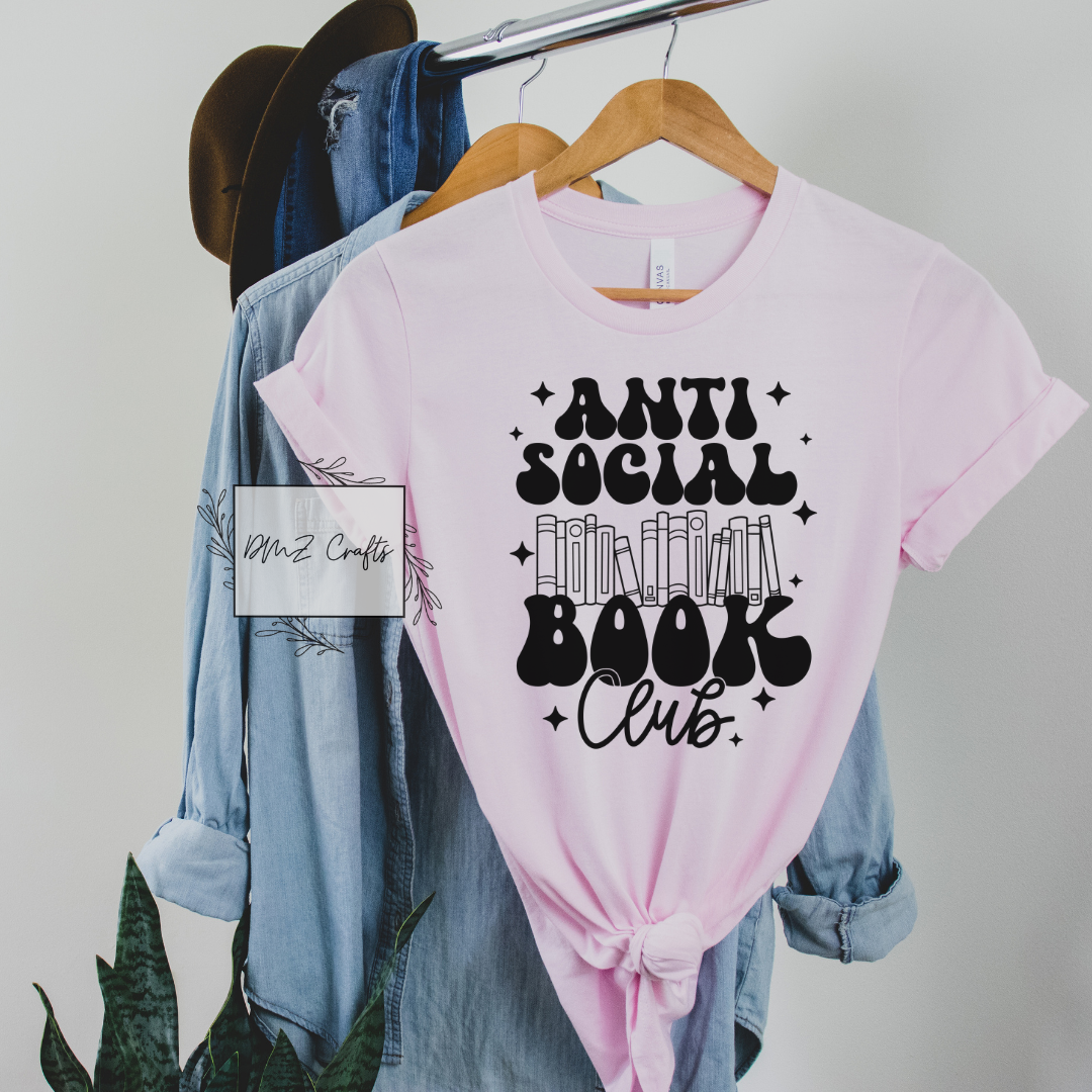 Antisocial Book Club T-Shirt