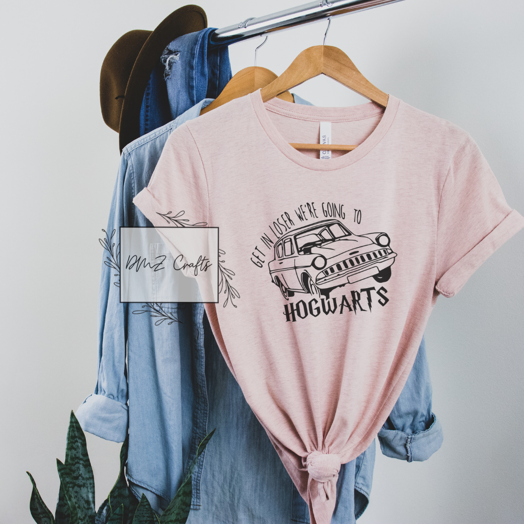 Get In Loser We're Going To Hogwarts T-Shirt