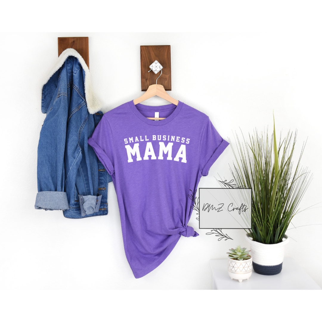 Light Small Business Mama T-Shirt