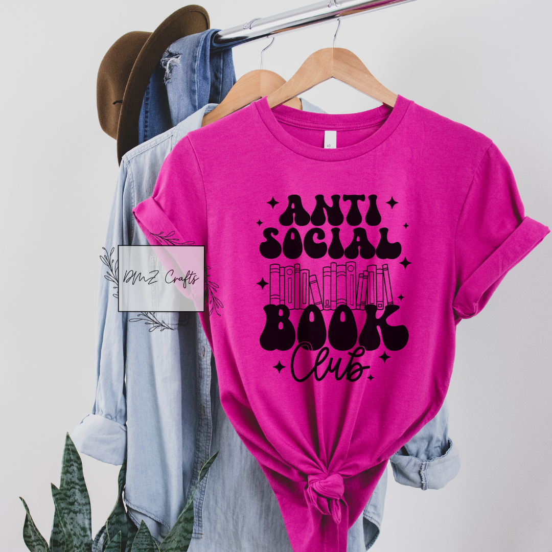 Antisocial Book Club T-Shirt